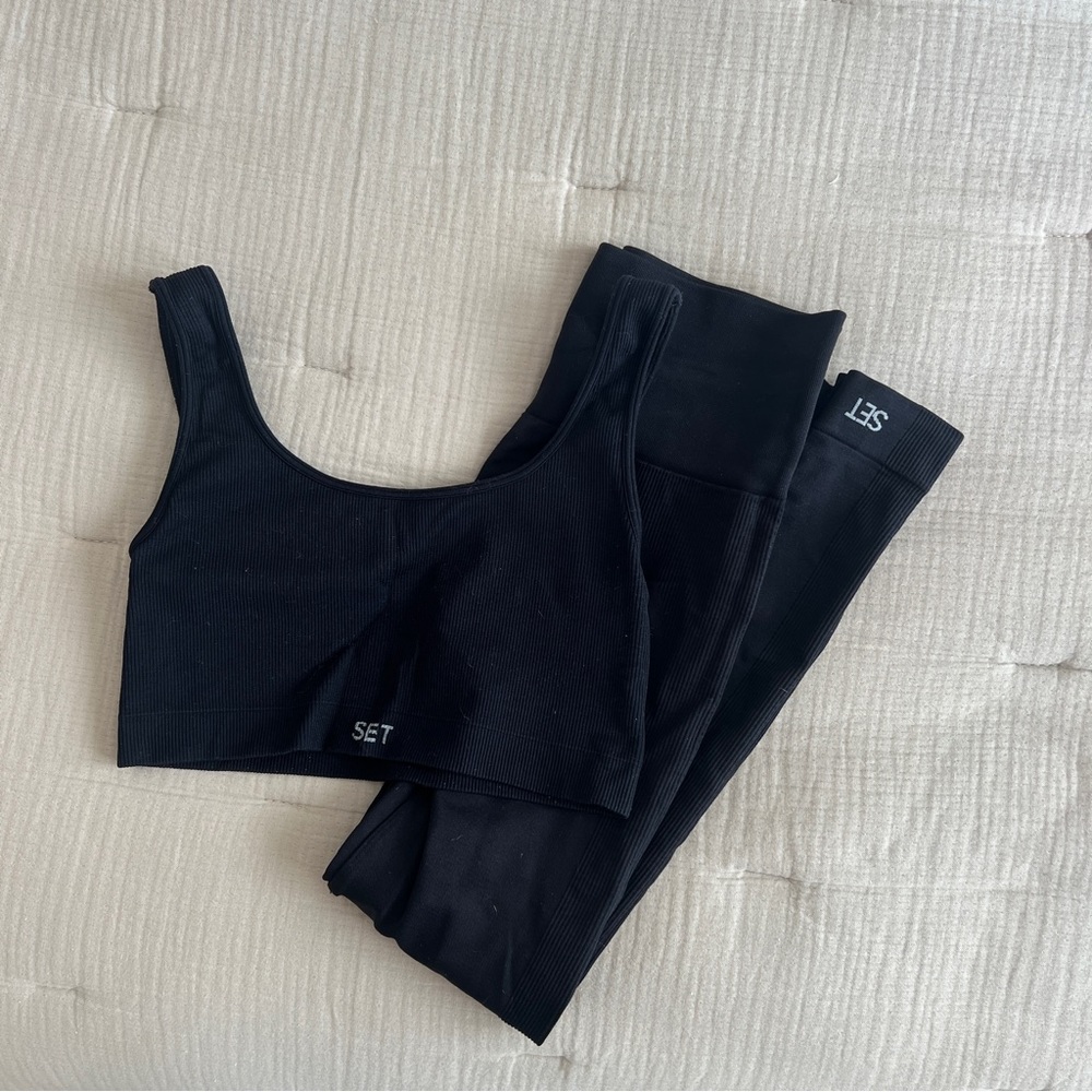 Like new Set Active Onyx SculptFlex leggings